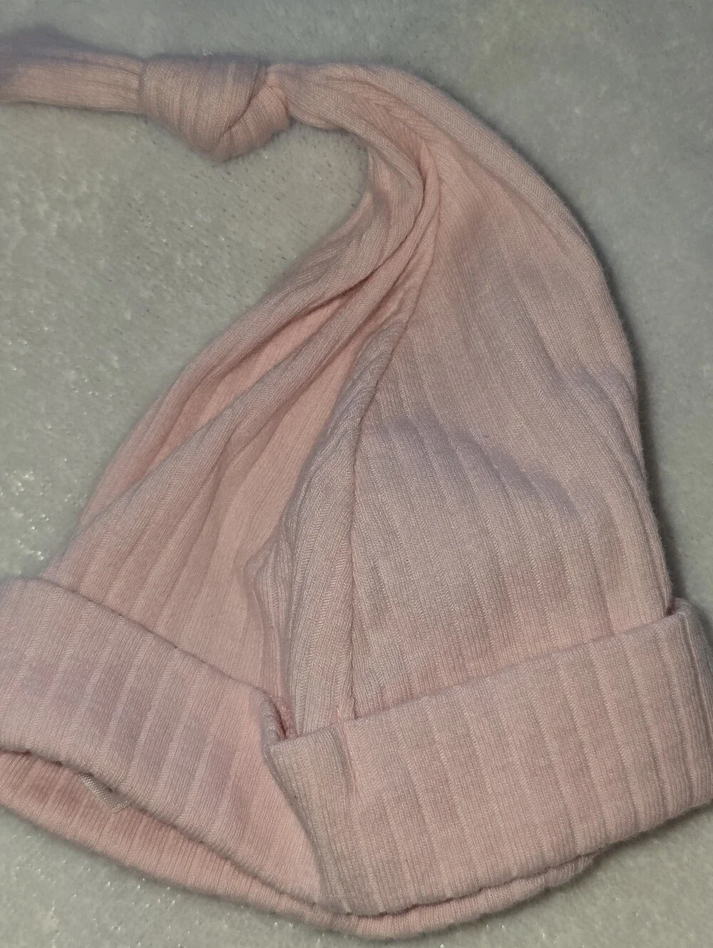 Carter's Preemie Baby Gown & Hat Set. Comes With 0-3m Child of Mine Cardigan - Picture 5 of 8